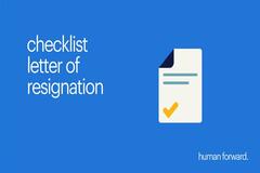 how to write a letter of resignation in Luxembourg?