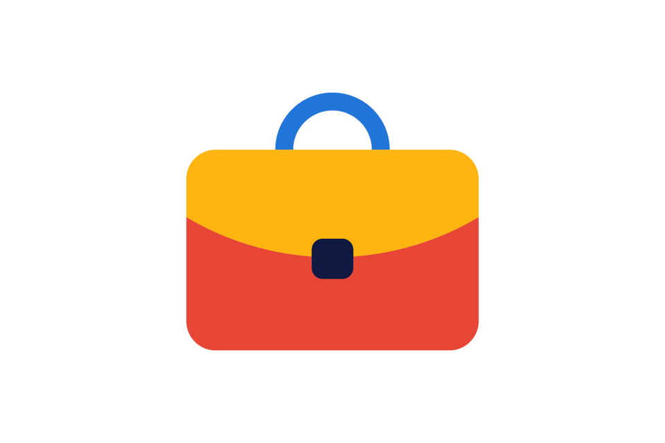 illustration of briefcase